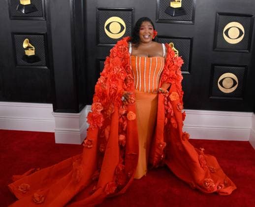 Lizzo attends the 65th annual Grammy Awards at the Crypto.com Arena in Los Angeles on Sunday, February 5, 2023.  LAP20230205561 JIMxRUYMEN