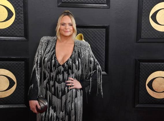 Miranda Lambert attends the 65th annual Grammy Awards at the Crypto.com Arena in Los Angeles on Sunday, February 5, 2023.  LAP20230205576 JIMxRUYMEN