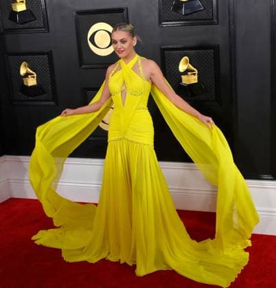 Kelsea Ballerini attends the 65th annual Grammy Awards at the Crypto.com Arena in Los Angeles on Sunday, February 5, 2023.  LAP2023020574 JIMxRUYMEN
