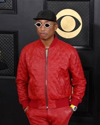 Pharrell Williams attends the 65th annual Grammy Awards at the Crypto.com Arena in Los Angeles on Sunday, February 5, 2023.  LAP20230205578 JIMxRUYMEN