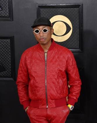 Pharrell Williams attends the 65th annual Grammy Awards at the Crypto.com Arena in Los Angeles on Sunday, February 5, 2023.  LAP20230205579 JIMxRUYMEN