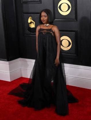 Amanda Gorman attends the 65th annual Grammy Awards at the Crypto.com Arena in Los Angeles on Sunday, February 5, 2023.  LAP20230205119 JIMxRUYMEN