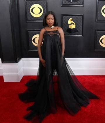 Amanda Gorman attends the 65th annual Grammy Awards at the Crypto.com Arena in Los Angeles on Sunday, February 5, 2023.  LAP20230205121 JIMxRUYMEN