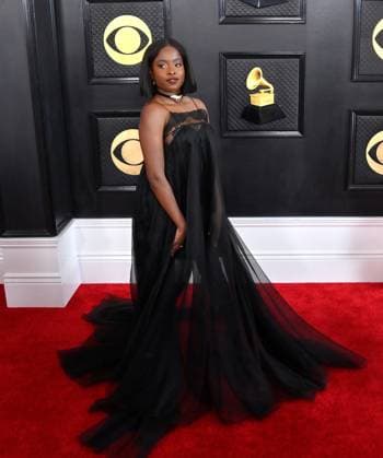 Amanda Gorman attends the 65th annual Grammy Awards at the Crypto.com Arena in Los Angeles on Sunday, February 5, 2023.  LAP20230205122 JIMxRUYMEN