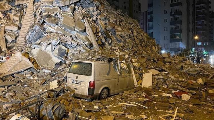 News Bilder des Tages A major 7.4-magnitude earthquake that struck southeastern Turkey on 6 February 2023. ( Copyright: DepoxPhotos 17837414