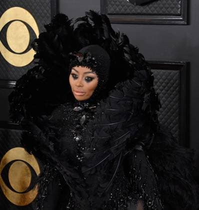 Blac Chyna attends the 65th annual Grammy Awards at the Crypto.com Arena in Los Angeles on Sunday, February 5, 2023.  LAP20230205590 JIMxRUYMEN