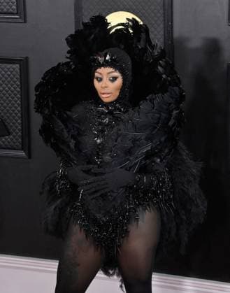 Blac Chyna attends the 65th annual Grammy Awards at the Crypto.com Arena in Los Angeles on Sunday, February 5, 2023.  LAP20230205591 JIMxRUYMEN