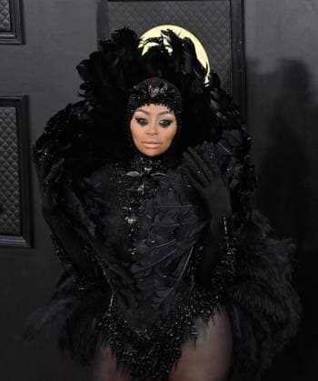 Blac Chyna attends the 65th annual Grammy Awards at the Crypto.com Arena in Los Angeles on Sunday, February 5, 2023.  LAP20230205592 JIMxRUYMEN