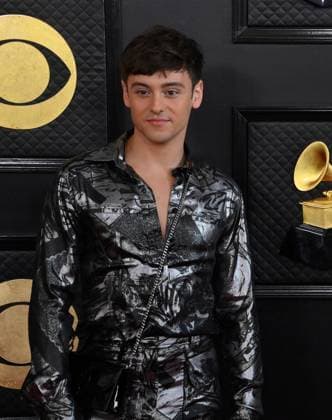 Tom Daley attends the 65th annual Grammy Awards at the Crypto.com Arena in Los Angeles on Sunday, February 5, 2023.  LAP20230205133 JIMxRUYMEN