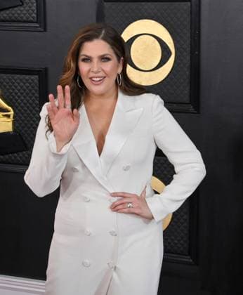 Hillary Scott attends the 65th annual Grammy Awards at the Crypto.com Arena in Los Angeles on Sunday, February 5, 2023.  LAP20230205608 JIMxRUYMEN