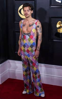 February 5, 2023, Los Angeles, California, USA: Harry Styles on the red carpet of the 65th Annual Grammy Awards held on Sunday February 5, 2023 at Crypto Arena in Los Angeles, California. PI Los Angeles USA - ZUMAp124 20230205_zaa_p124_005 Copyright: xJAVIERxROJASx
