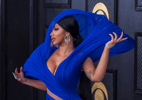 February 5, 2023, Los Angeles, California, USA: Cardi B on the red carpet of the 65th Annual Grammy Awards held on Sunday February 5, 2023 at Crypto Arena in Los Angeles, California. PI Los Angeles USA - ZUMAp124 20230205_zaa_p124_009 Copyright: xJAVIERxROJASx
