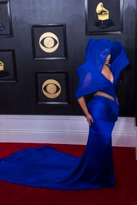 February 5, 2023, Los Angeles, California, USA: Cardi B on the red carpet of the 65th Annual Grammy Awards held on Sunday February 5, 2023 at Crypto Arena in Los Angeles, California. PI Los Angeles USA - ZUMAp124 20230205_zaa_p124_017 Copyright: xJAVIERxROJASx