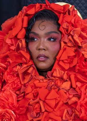 February 5, 2023, Los Angeles, California, USA: Lizzo on the red carpet of the 65th Annual Grammy Awards held on Sunday February 5, 2023 at Crypto Arena in Los Angeles, California. PI Los Angeles USA - ZUMAp124 20230205_zaa_p124_039 Copyright: xJAVIERxROJASx