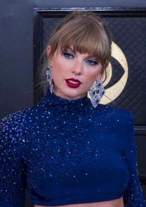 February 5, 2023, Los Angeles, California, USA: Taylor Swift on the red carpet of the 65th Annual Grammy Awards held on Sunday February 5, 2023 at Crypto Arena in Los Angeles, California. PI Los Angeles USA - ZUMAp124 20230205_zaa_p124_058 Copyright: xJAVIERxROJASx