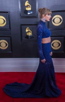 February 5, 2023, Los Angeles, California, USA: Taylor Swift on the red carpet of the 65th Annual Grammy Awards held on Sunday February 5, 2023 at Crypto Arena in Los Angeles, California. PI Los Angeles USA - ZUMAp124 20230205_zaa_p124_065 Copyright: xJAVIERxROJASx
