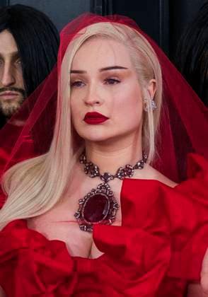 February 5, 2023, Los Angeles, California, USA: Kim Petras on the red carpet of the 65th Annual Grammy Awards held on Sunday February 5, 2023 at Crypto Arena in Los Angeles, California. PI Los Angeles USA - ZUMAp124 20230205_zaa_p124_072 Copyright: xJAVIERxROJASx