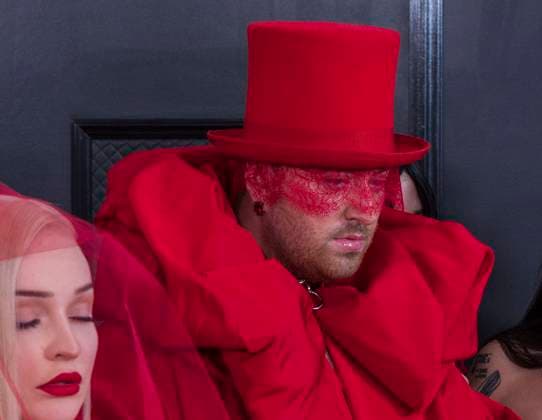 February 5, 2023, Los Angeles, California, USA: Sam Smith on the red carpet of the 65th Annual Grammy Awards held on Sunday February 5, 2023 at Crypto Arena in Los Angeles, California. PI Los Angeles USA - ZUMAp124 20230205_zaa_p124_078 Copyright: xJAVIERxROJASx
