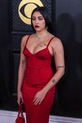 February 5, 2023, Los Angeles, California, USA: Lourdes Leon on the red carpet of the 65th Annual Grammy Awards held on Sunday February 5, 2023 at Crypto Arena in Los Angeles, California. PI Los Angeles USA - ZUMAp124 20230205_zaa_p124_085 Copyright: xJAVIERxROJASx