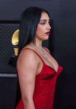 February 5, 2023, Los Angeles, California, USA: Lourdes Leon on the red carpet of the 65th Annual Grammy Awards held on Sunday February 5, 2023 at Crypto Arena in Los Angeles, California. PI Los Angeles USA - ZUMAp124 20230205_zaa_p124_086 Copyright: xJAVIERxROJASx