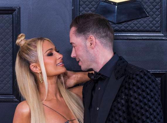 February 5, 2023, Los Angeles, California, USA: Paris Hilton on the red carpet of the 65th Annual Grammy Awards held on Sunday February 5, 2023 at Crypto Arena in Los Angeles, California. PI Los Angeles USA - ZUMAp124 20230205_zaa_p124_091 Copyright: xJAVIERxROJASx
