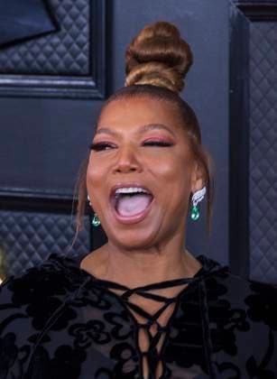 February 5, 2023, Los Angeles, California, USA: Queen Latifah on the red carpet of the 65th Annual Grammy Awards held on Sunday February 5, 2023 at Crypto Arena in Los Angeles, California. PI Los Angeles USA - ZUMAp124 20230205_zaa_p124_095 Copyright: xJAVIERxROJASx