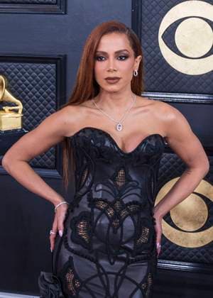 February 5, 2023, Los Angeles, California, USA: Anitta on the red carpet of the 65th Annual Grammy Awards held on Sunday February 5, 2023 at Crypto Arena in Los Angeles, California. PI Los Angeles USA - ZUMAp124 20230205_zaa_p124_099 Copyright: xJAVIERxROJASx