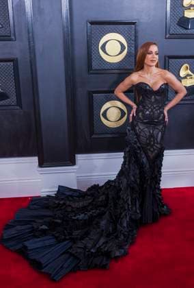 February 5, 2023, Los Angeles, California, USA: Anitta on the red carpet of the 65th Annual Grammy Awards held on Sunday February 5, 2023 at Crypto Arena in Los Angeles, California. PI Los Angeles USA - ZUMAp124 20230205_zaa_p124_101 Copyright: xJAVIERxROJASx