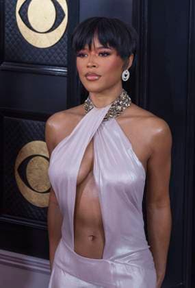 February 5, 2023, Los Angeles, California, USA: Serayah on the red carpet of the 65th Annual Grammy Awards held on Sunday February 5, 2023 at Crypto Arena in Los Angeles, California. PI Los Angeles USA - ZUMAp124 20230205_zaa_p124_111 Copyright: xJAVIERxROJASx