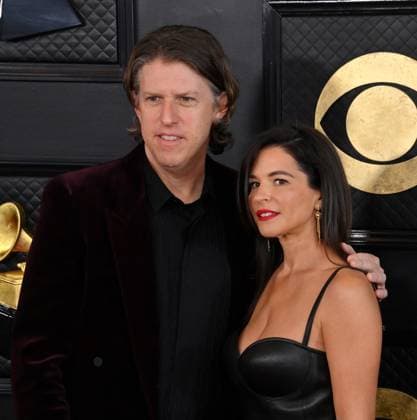 Greg Kurstin and Rachel Kurstin attend the 65th annual Grammy Awards at the Crypto.com Arena in Los Angeles on Sunday, February 5, 2023.  LAP20230205139 JIMxRUYMEN