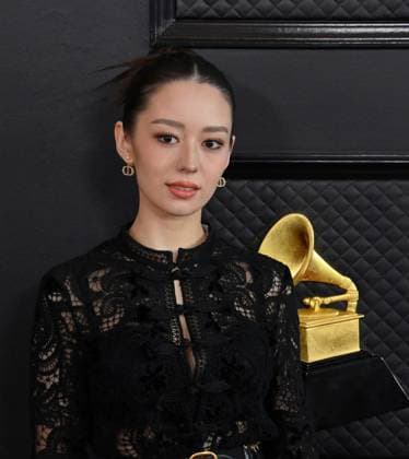 Gina Alice attends the 65th annual Grammy Awards at the Crypto.com Arena in Los Angeles on Sunday, February 5, 2023.  LAP20230205140 JIMxRUYMEN