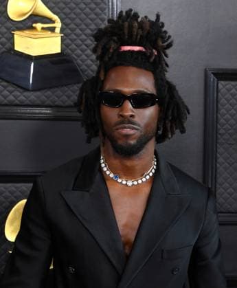 SAINt JHN attends the 65th annual Grammy Awards at the Crypto.com Arena in Los Angeles on Sunday, February 5, 2023.  LAP20230205141 JIMxRUYMEN