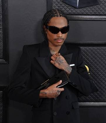 Steve Lacy attends the 65th annual Grammy Awards at the Crypto.com Arena in Los Angeles on Sunday, February 5, 2023.  LAP20230205209 JIMxRUYMEN