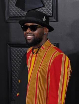 Eddy Kenzo attends the 65th annual Grammy Awards at the Crypto.com Arena in Los Angeles on Sunday, February 5, 2023.  LAP20230205256 JIMxRUYMEN