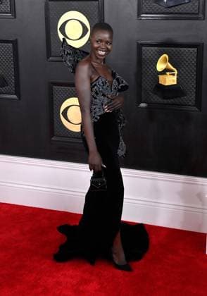 Grace Modi attends the 65th annual Grammy Awards at the Crypto.com Arena in Los Angeles on Sunday, February 5, 2023.  LAP20230205261 JIMxRUYMEN