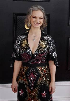 Hilary Hahn attends the 65th annual Grammy Awards at the Crypto.com Arena in Los Angeles on Sunday, February 5, 2023.  LAP20230205273 JIMxRUYMEN