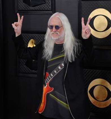 Edgar Winter attends the 65th annual Grammy Awards at the Crypto.com Arena in Los Angeles on Sunday, February 5, 2023.  LAP20230205282 JIMxRUYMEN