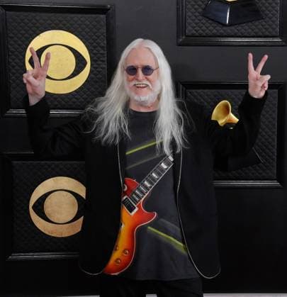 Edgar Winter attends the 65th annual Grammy Awards at the Crypto.com Arena in Los Angeles on Sunday, February 5, 2023.  LAP20230205284 JIMxRUYMEN