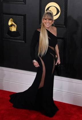 Missy Galanida attends the 65th annual Grammy Awards at the Crypto.com Arena in Los Angeles on Sunday, February 5, 2023.  LAP20230205289 JIMxRUYMEN