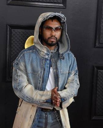 Miguel attends the 65th annual Grammy Awards at the Crypto.com Arena in Los Angeles on Sunday, February 5, 2023.  LAP20230205621 JIMxRUYMEN