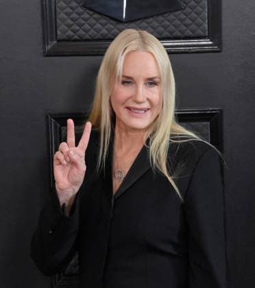 Daryl Hannah attends the 65th annual Grammy Awards at the Crypto.com Arena in Los Angeles on Sunday, February 5, 2023.  LAP20230205638 JIMxRUYMEN