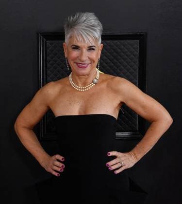 Elaine Martone attends the 65th annual Grammy Awards at the Crypto.com Arena in Los Angeles on Sunday, February 5, 2023.  LAP20230205678 JIMxRUYMEN