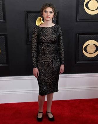 Lydia Mecham attends the 65th annual Grammy Awards at the Crypto.com Arena in Los Angeles on Sunday, February 5, 2023.  LAP20230205730 JIMxRUYMEN
