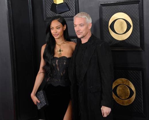 Diplo and guest attend the 65th annual Grammy Awards at the Crypto.com Arena in Los Angeles on Sunday, February 5, 2023.  LAP20230205735 JIMxRUYMEN