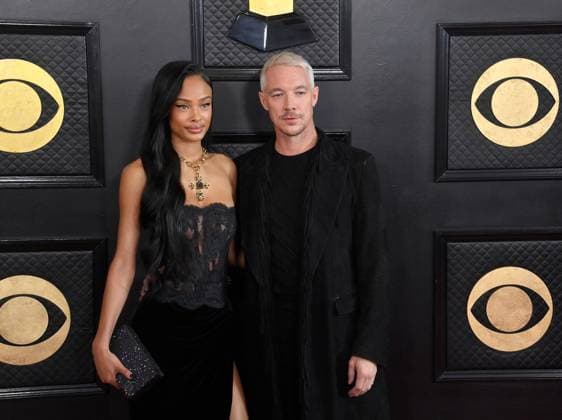 Diplo and guest attend the 65th annual Grammy Awards at the Crypto.com Arena in Los Angeles on Sunday, February 5, 2023.  LAP20230205736 JIMxRUYMEN