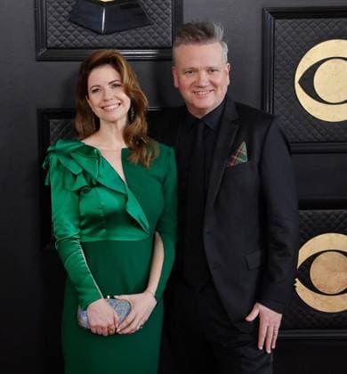 Kristyn Getty and Keith Getty attend the 65th annual Grammy Awards at the Crypto.com Arena in Los Angeles on Sunday, February 5, 2023.  LAP20230205322 JIMxRUYMEN