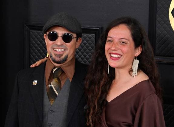 Deacon Marrquin and Kat Williams attend the 65th annual Grammy Awards at the Crypto.com Arena in Los Angeles on Sunday, February 5, 2023.  LAP20230205332 JIMxRUYMEN