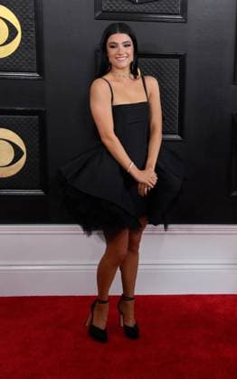Charli D Amelio attends the 65th annual Grammy Awards at the Crypto.com Arena in Los Angeles on Sunday, February 5, 2023.  LAP20230205346 JIMxRUYMEN