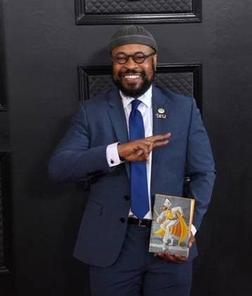 Larry Jenkins Jr. attends the 65th annual Grammy Awards at the Crypto.com Arena in Los Angeles on Sunday, February 5, 2023.  LAP20230205765 JIMxRUYMEN