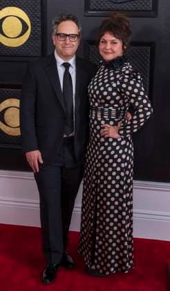 February 4, 2023, Los Angeles, California, USA: Bob Mehr and Coco Hames on the red carpet of the 65th Annual Grammy Awards held on Sunday February 5, 2023 at Crypto Arena in Los Angeles, California. PI Los Angeles USA - ZUMAp124 20230204_zaa_p124_279 Copyright: xJAVIERxROJASx
